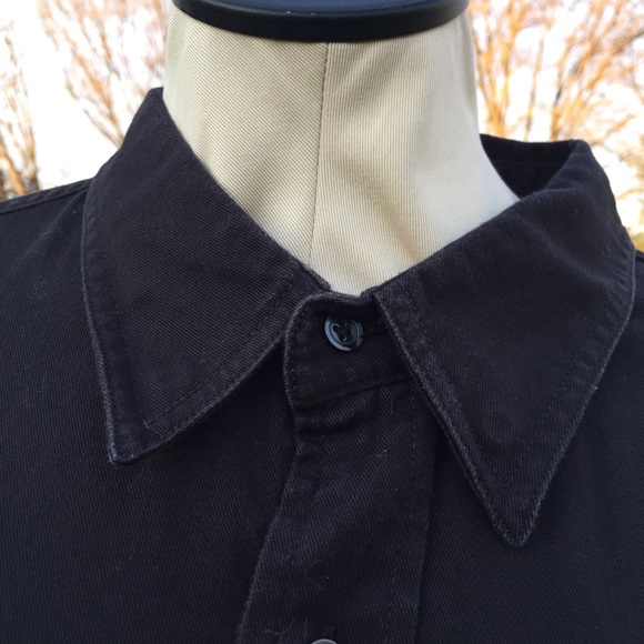 Harley Davidson LS Front Button Black Shirt Sz 2XL - Picture 6 of 8